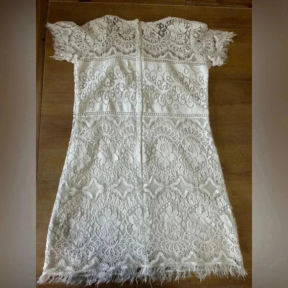 Free People Distressed Lace Dress - Picture 9 of 11